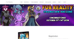 Desktop Screenshot of furreality.org